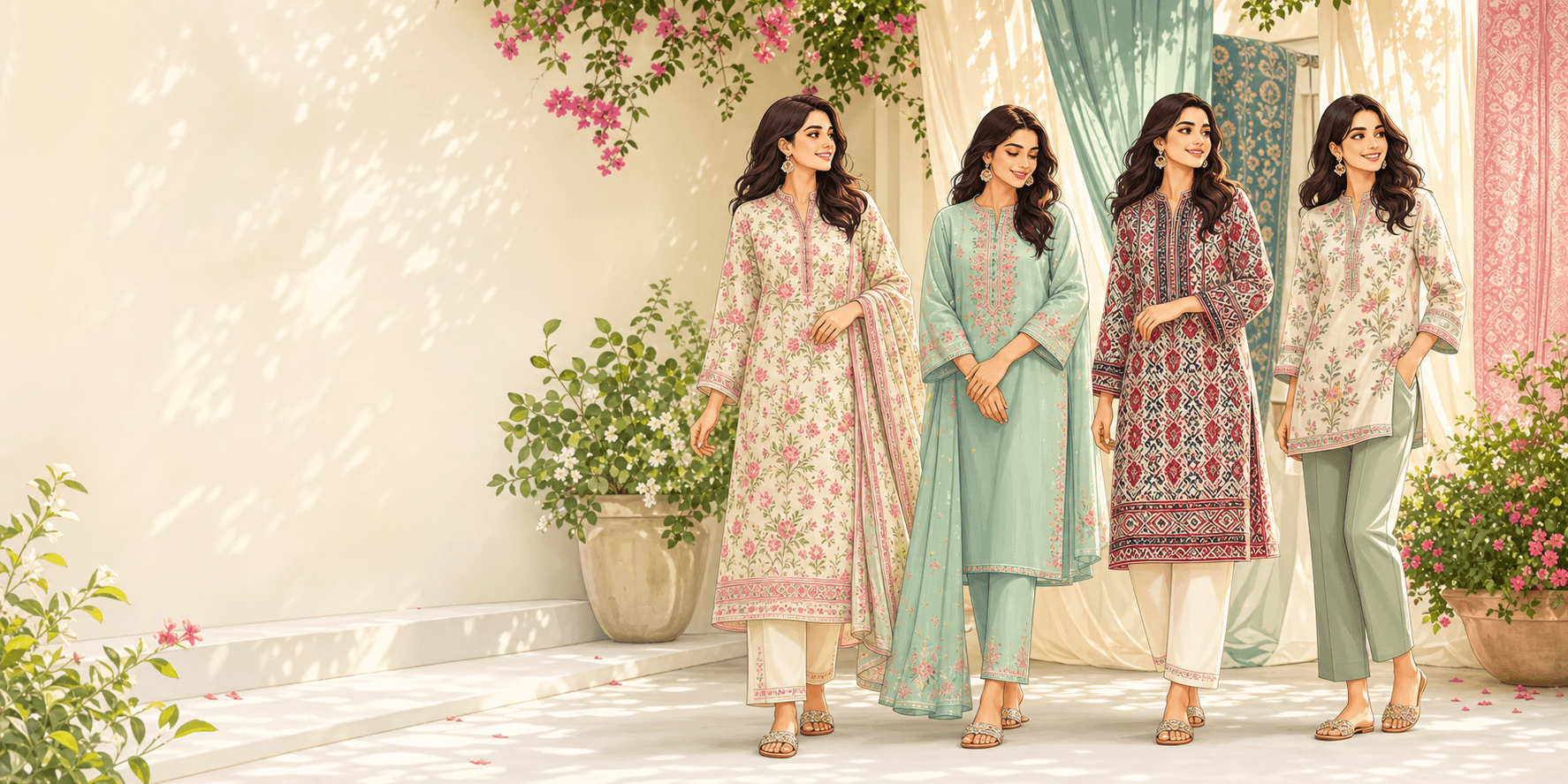 Bustaniya eastern wear campaign